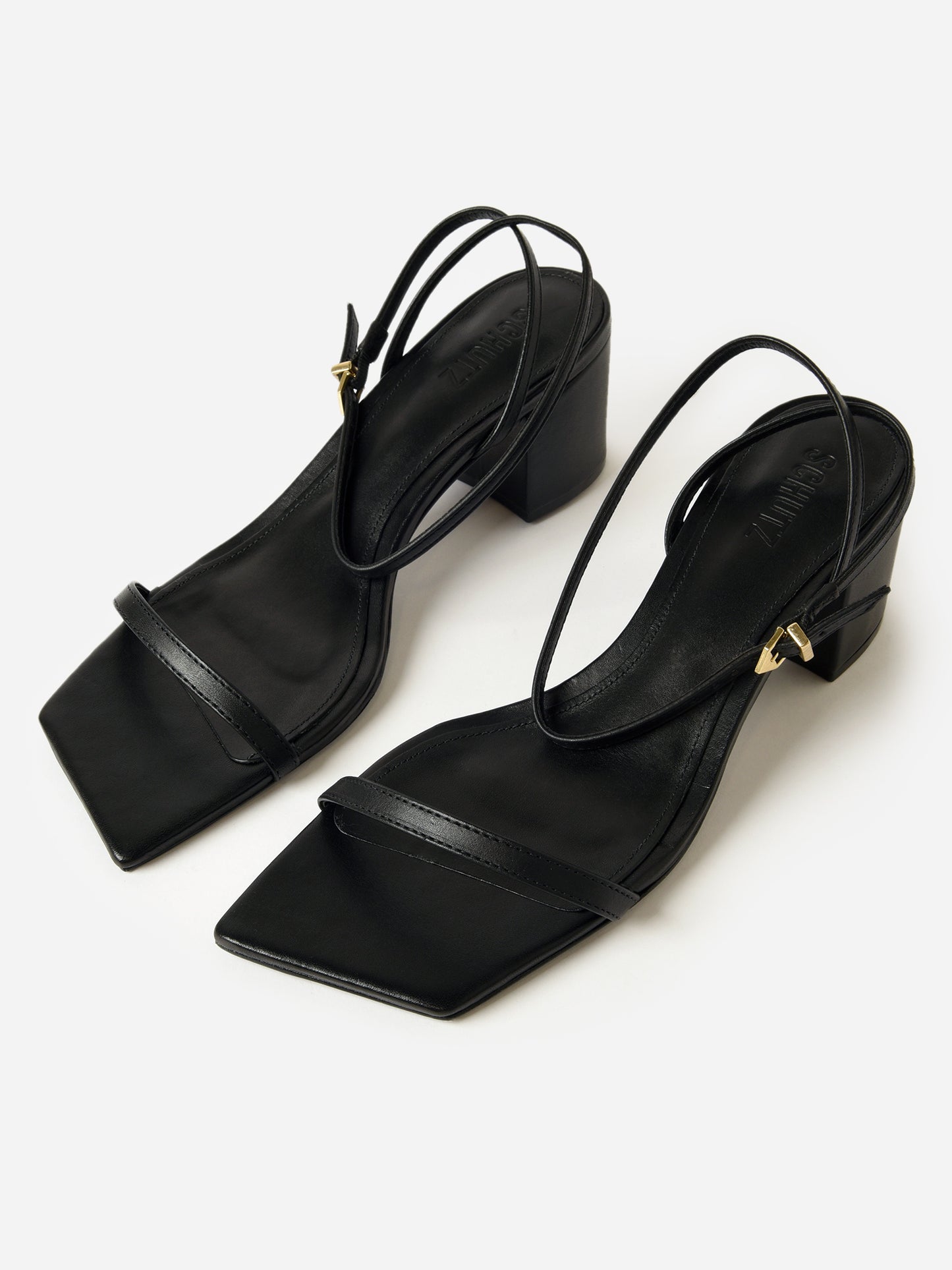 Strappy Sandals Schutz Lany Sandal Luriane Single Toe Strap High