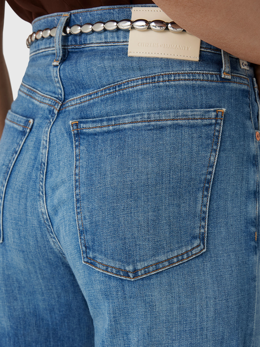 Citizens Of Humanity Women's Lyra Long Wide Leg Jean - Saint Bernard