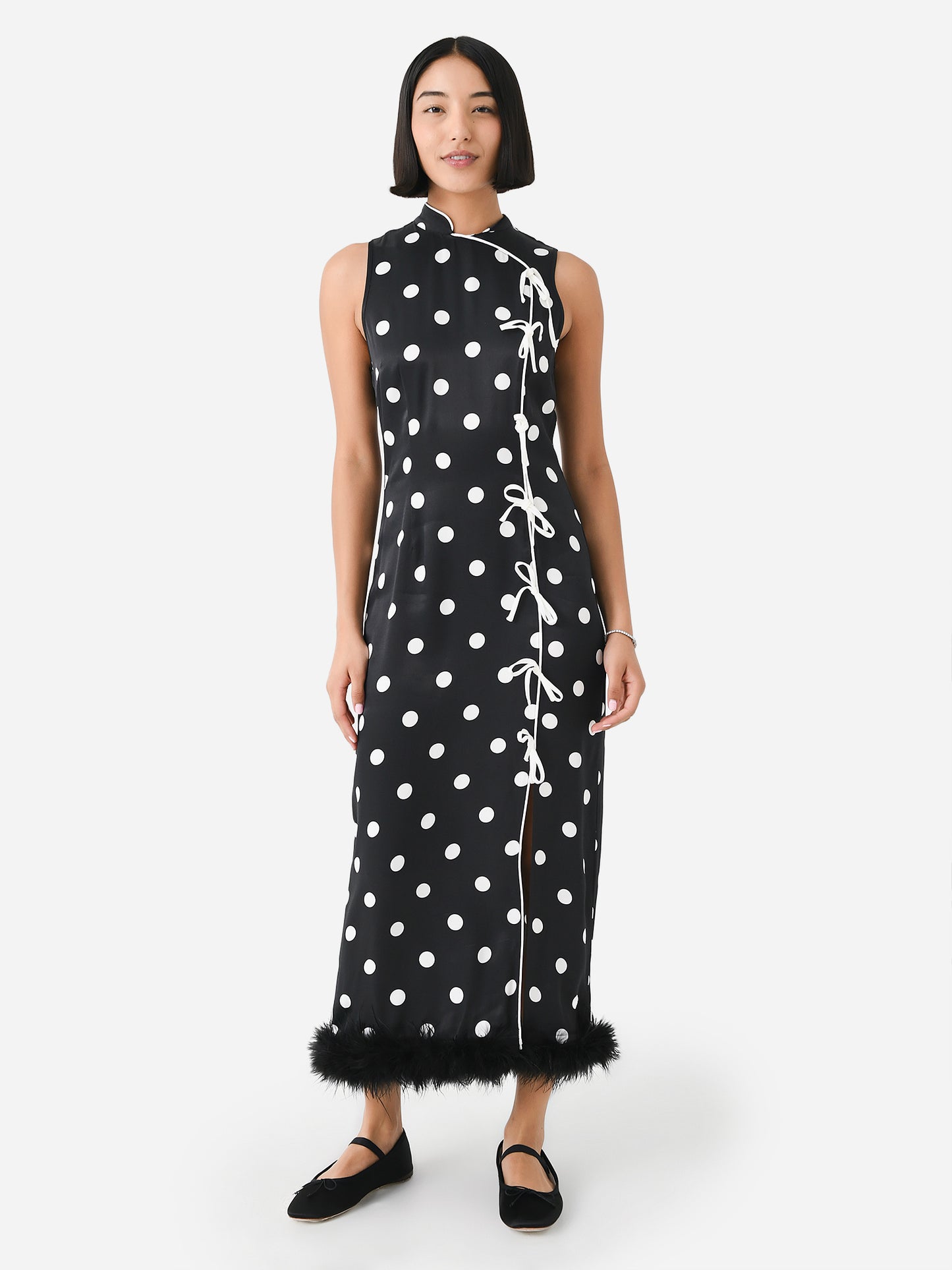 Kitri Women's Myla Feather Dress - Saint Bernard