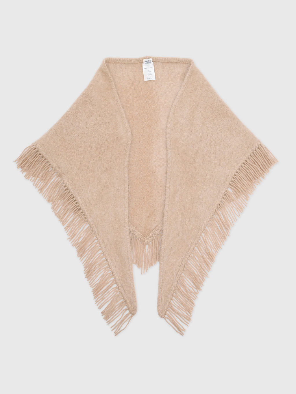 White & Warren Women's Cashmere Blend Triangle Scarf - Saint Bernard