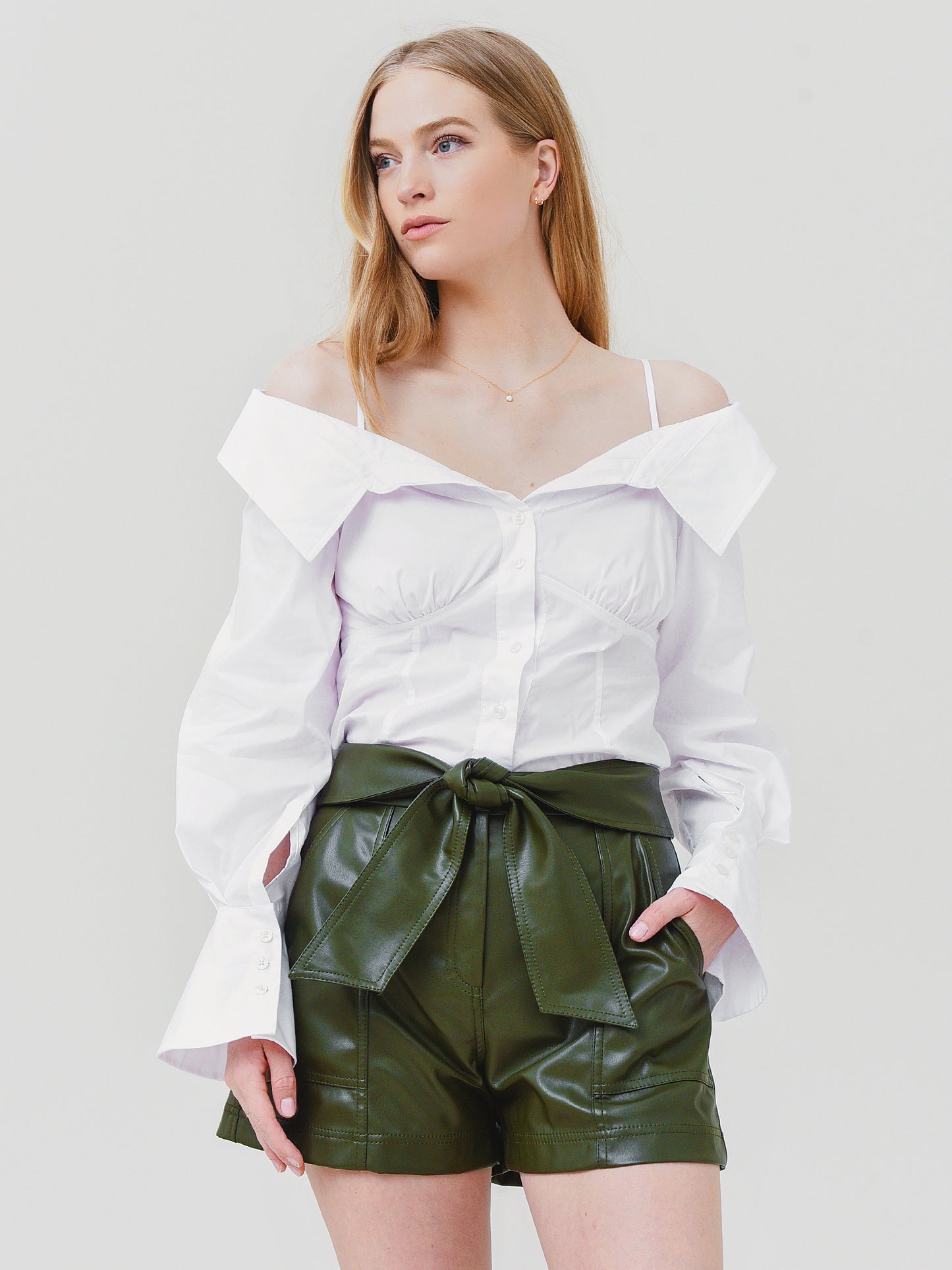 Simkhai Women's Amani Shirt - Saint Bernard