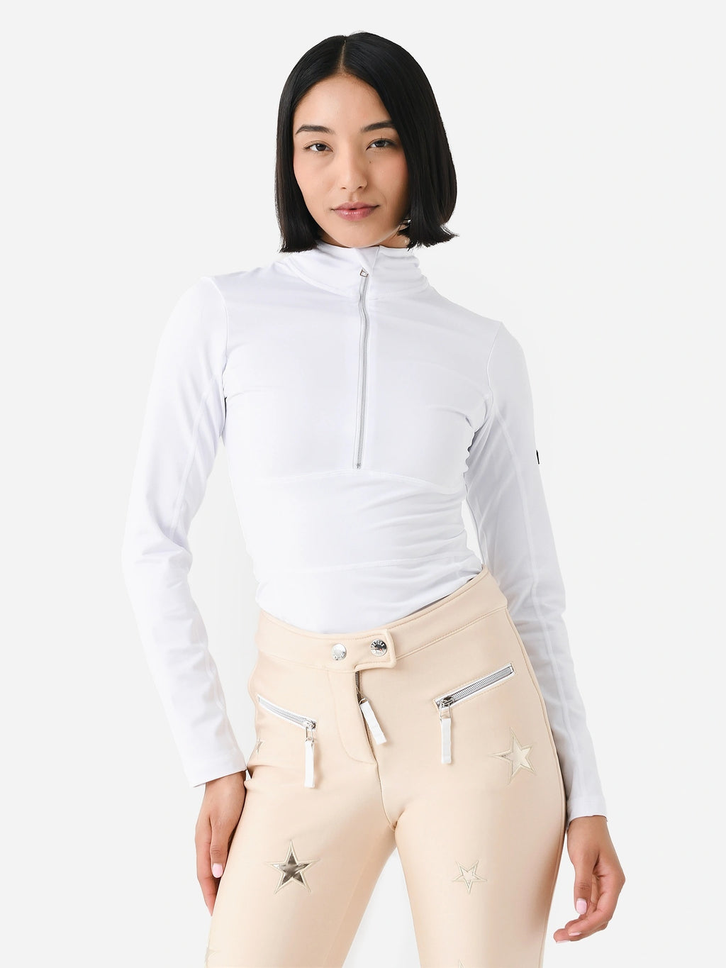 Jet Set Women's Ginger Half-Zip Base Layer Top - Saint Bernard