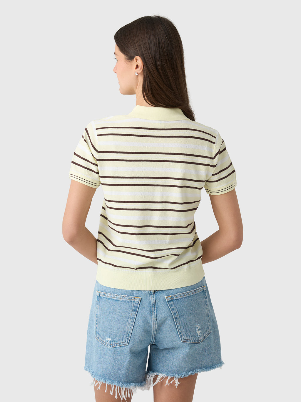 The Garment Women's Madison Button Polo - Saint Bernard