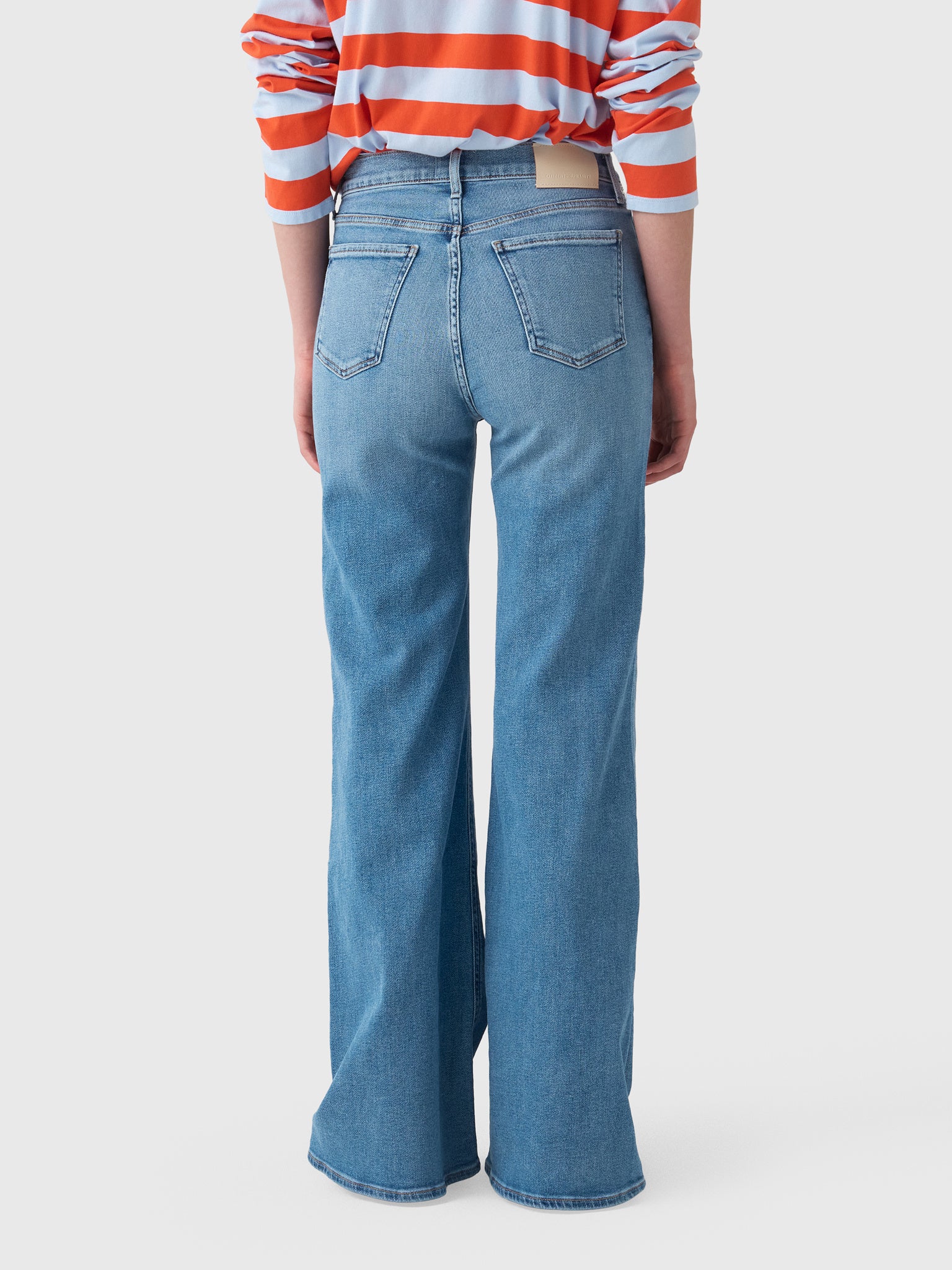 Citizens Of Humanity Women's Kimberly Patch Pocket Flare Jean - Saint Bernard