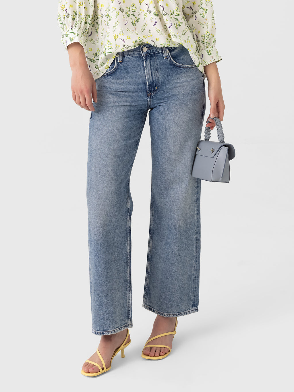 Citizens Of Humanity Women's Lindz Low Rise Easy Straight Jean - Saint Bernard