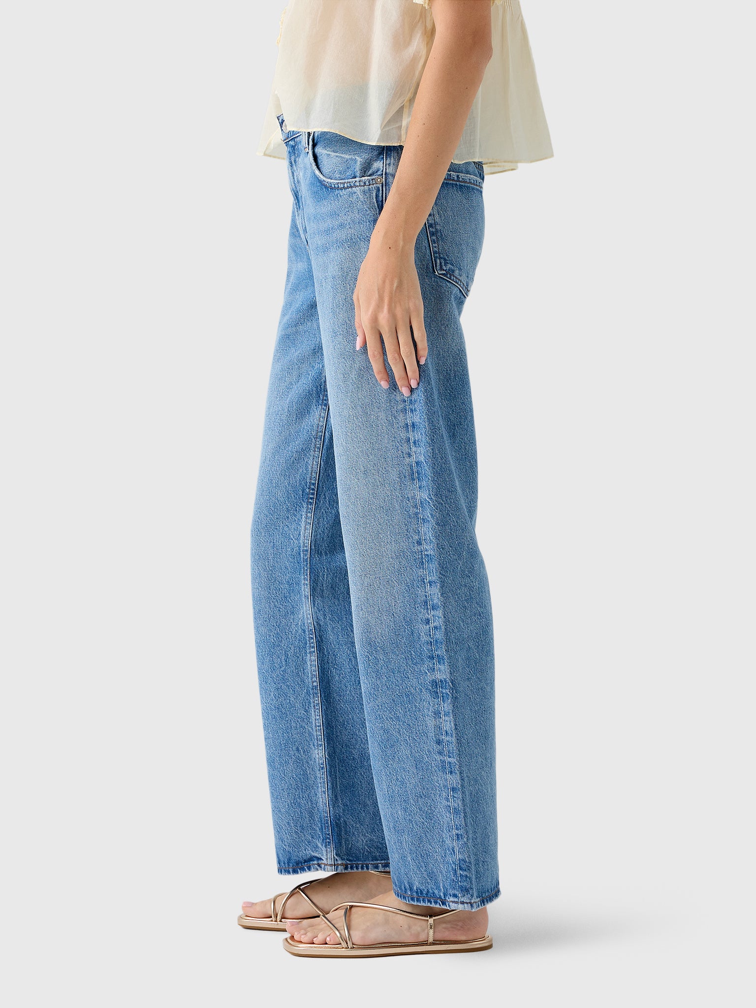 Citizens Of Humanity Women's Lindz Easy Straight Jean - Saint Bernard