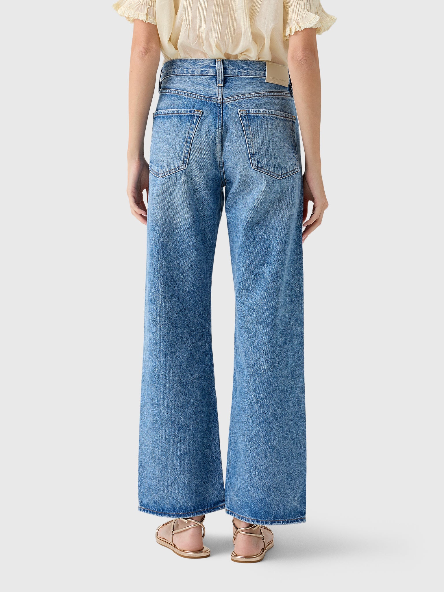 Citizens Of Humanity Women's Lindz Easy Straight Jean - Saint Bernard