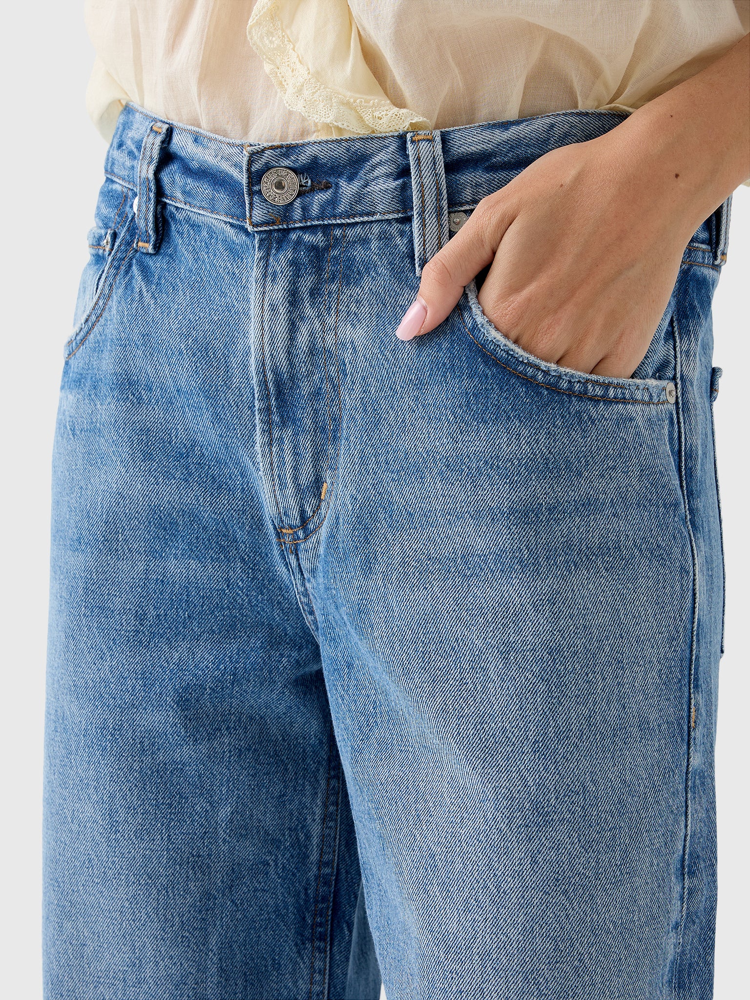 Citizens Of Humanity Women's Lindz Easy Straight Jean - Saint Bernard