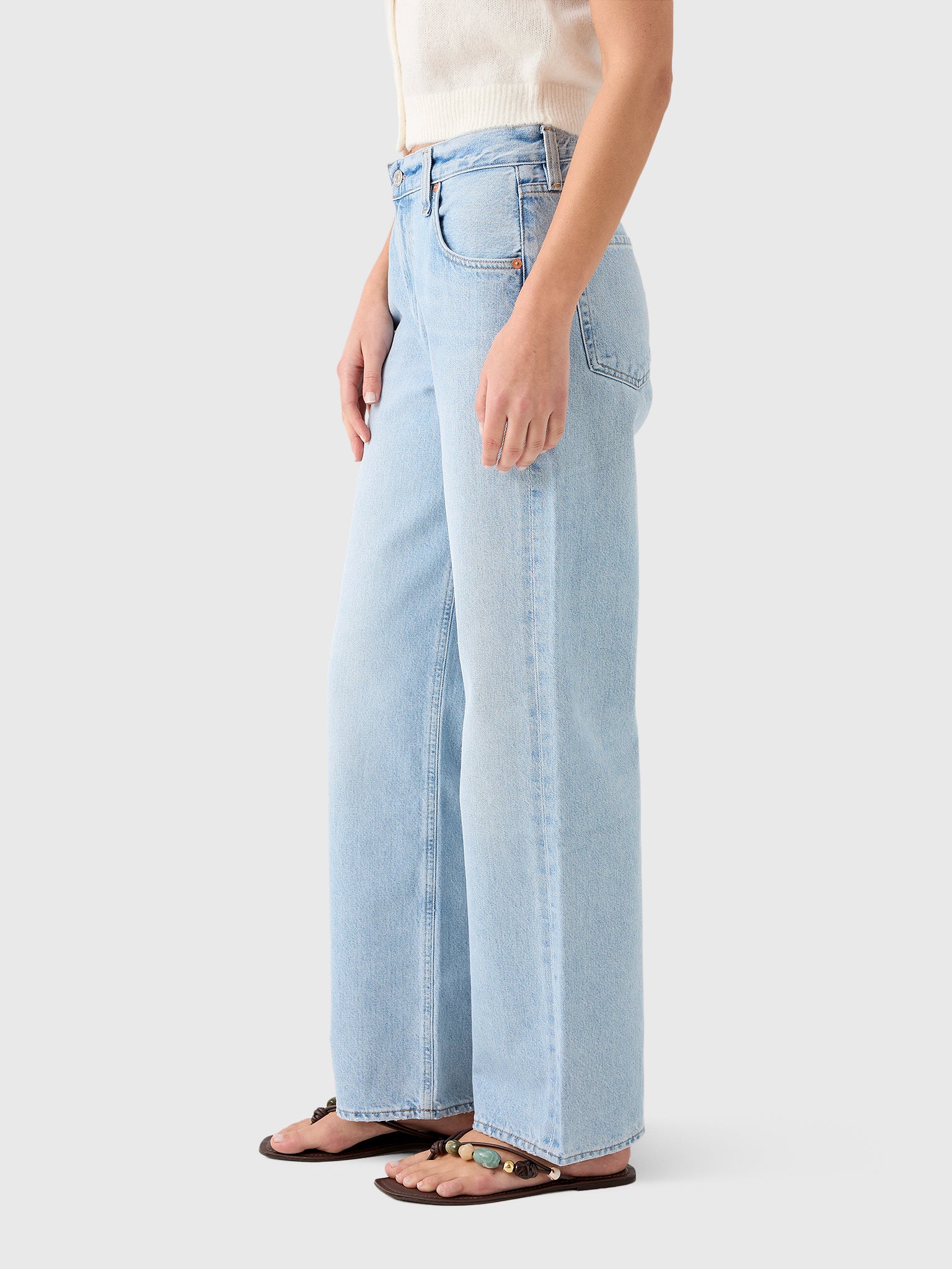 Citizens Of Humanity Women's Lindz Easy Straight Jean - Saint Bernard