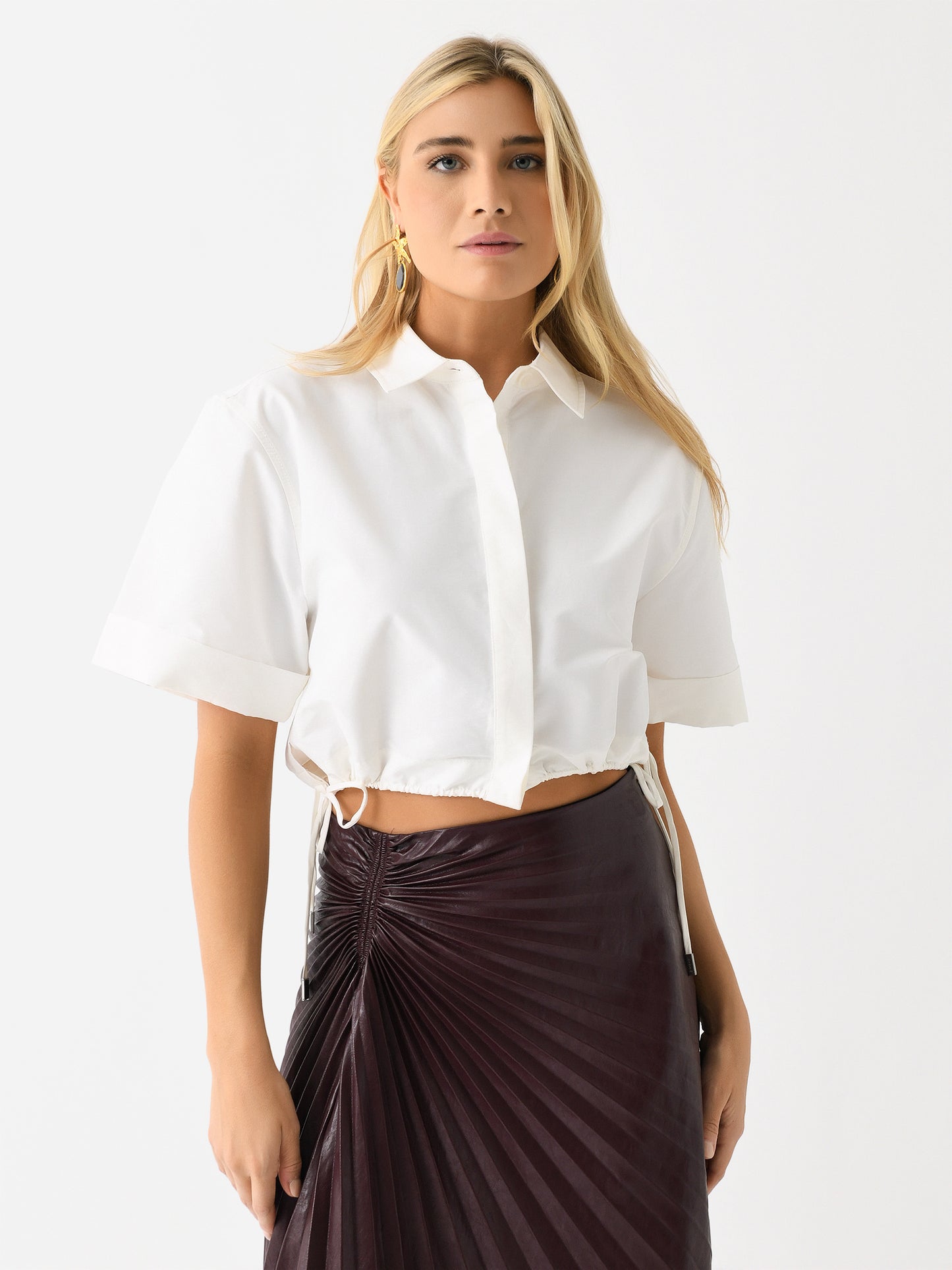 Simkhai Women's Ryett Shirt - Saint Bernard