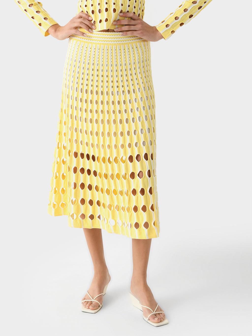 Simkhai Women's Jax Midi Skirt - Saint Bernard