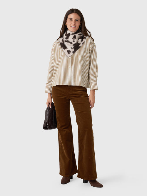 Citizens Of Humanity Women's Kimberly 70s Corduroy Flare Jean - Saint Bernard