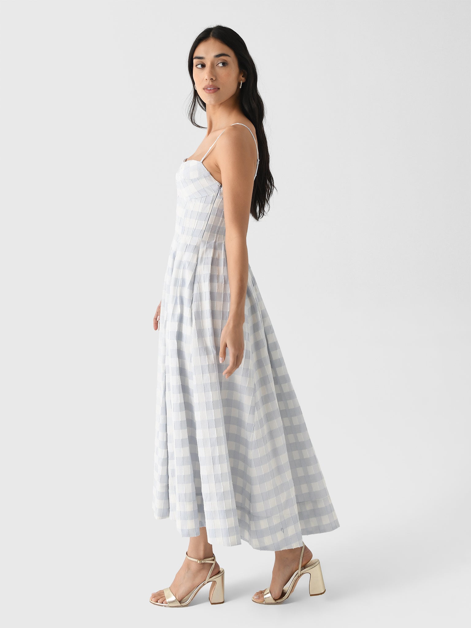 simkhai kittiya midi dress SIMKHAI Kittiya Midi Dress in Midnight