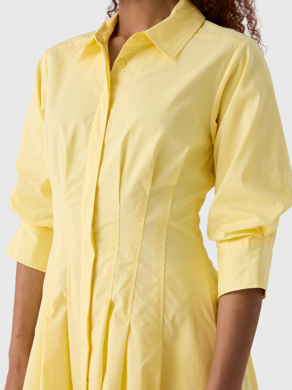 Simkhai Women's Jazz Pintuck Midi Dress - Saint Bernard