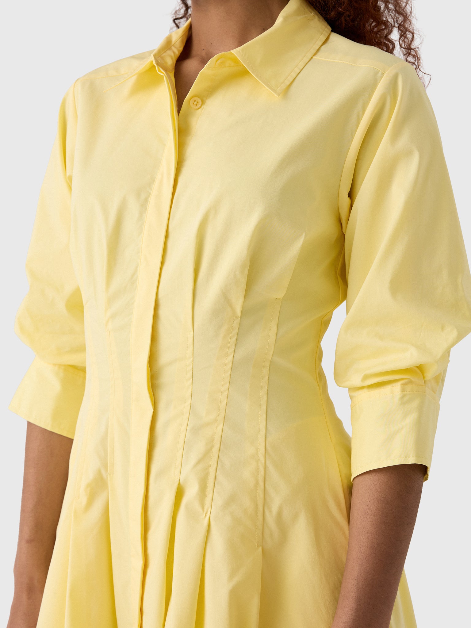 Simkhai Women's Jazz Pintuck Midi Dress - Saint Bernard