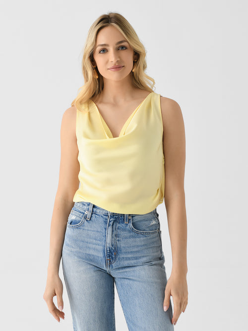 Simkhai Women's Nubia Draped Top