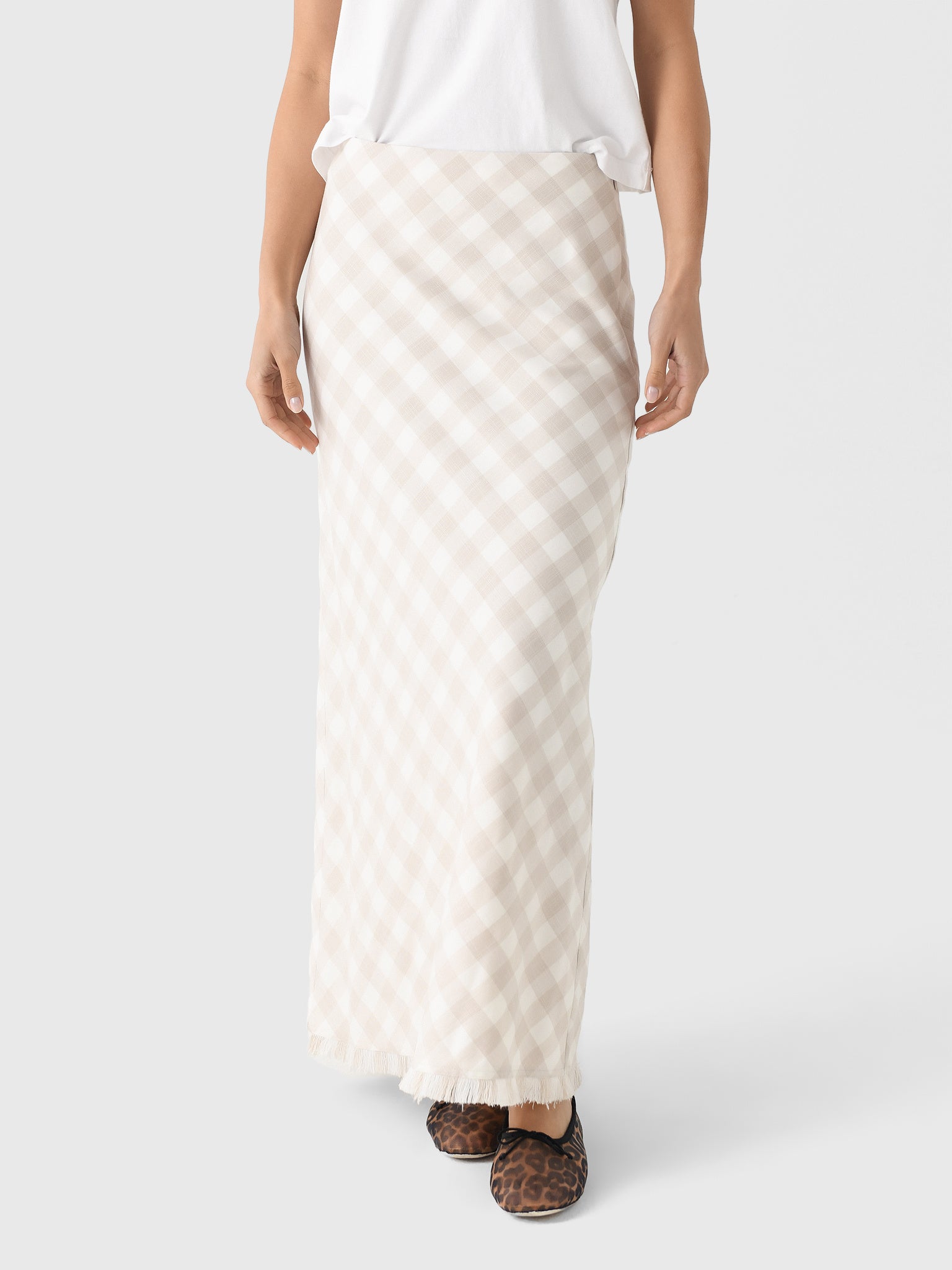 Simkhai Women's Noelle Pencil Skirt - Saint Bernard