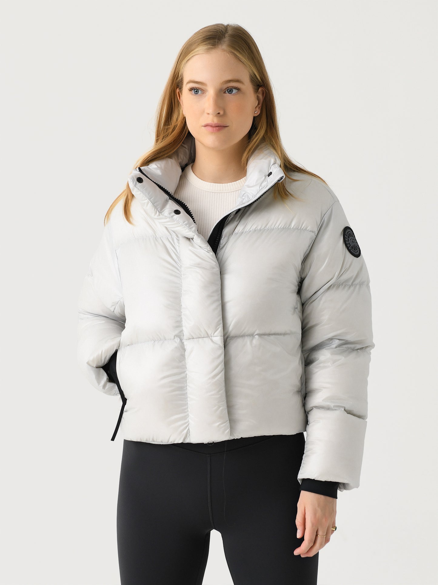 Canada Goose Women's Cypress Cropped Puffer Jacket - Saint Bernard
