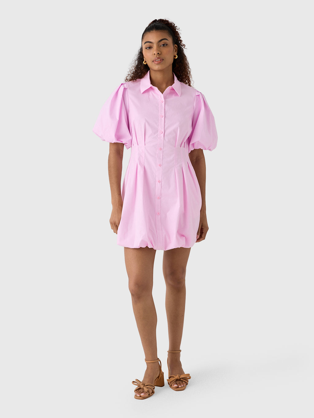 Simkhai Women's Cleo Cotton Mini Dress - Saint Bernard