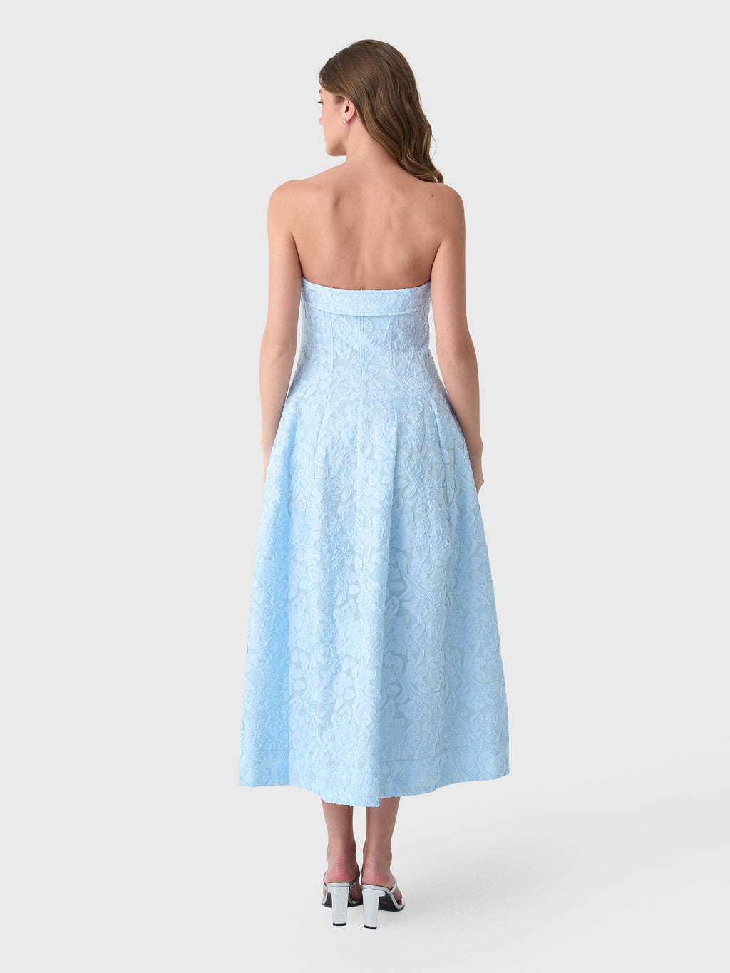 Simkhai Women's Valeria Jacquard Midi Dress - Saint Bernard