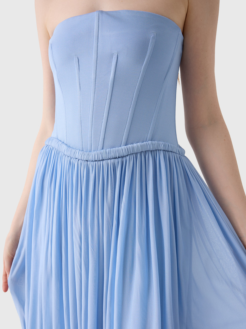 Simkhai Women's Adalys Bustier Dress - Saint Bernard
