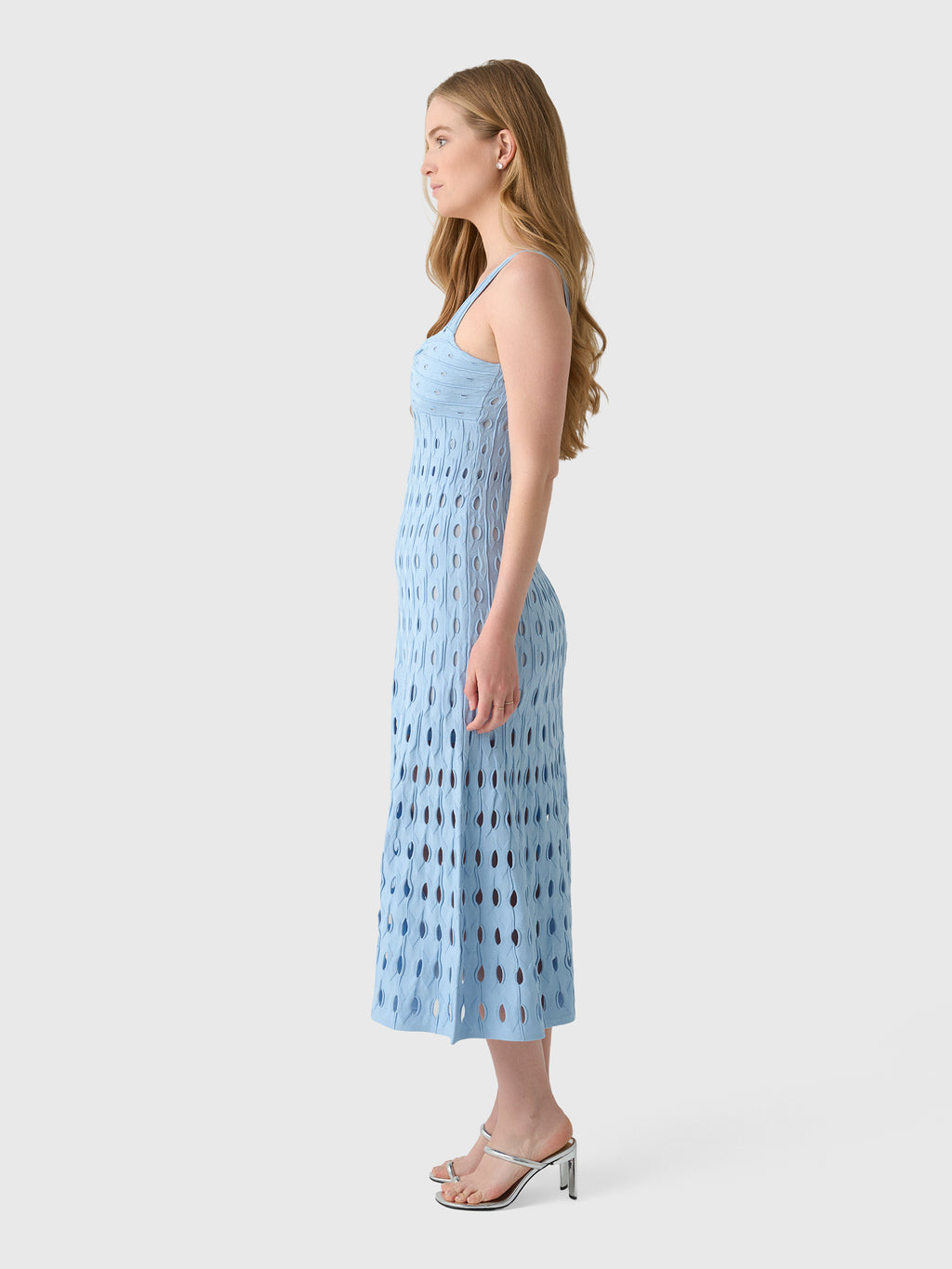 Simkhai Women's Christina Knit Midi Dress - Saint Bernard
