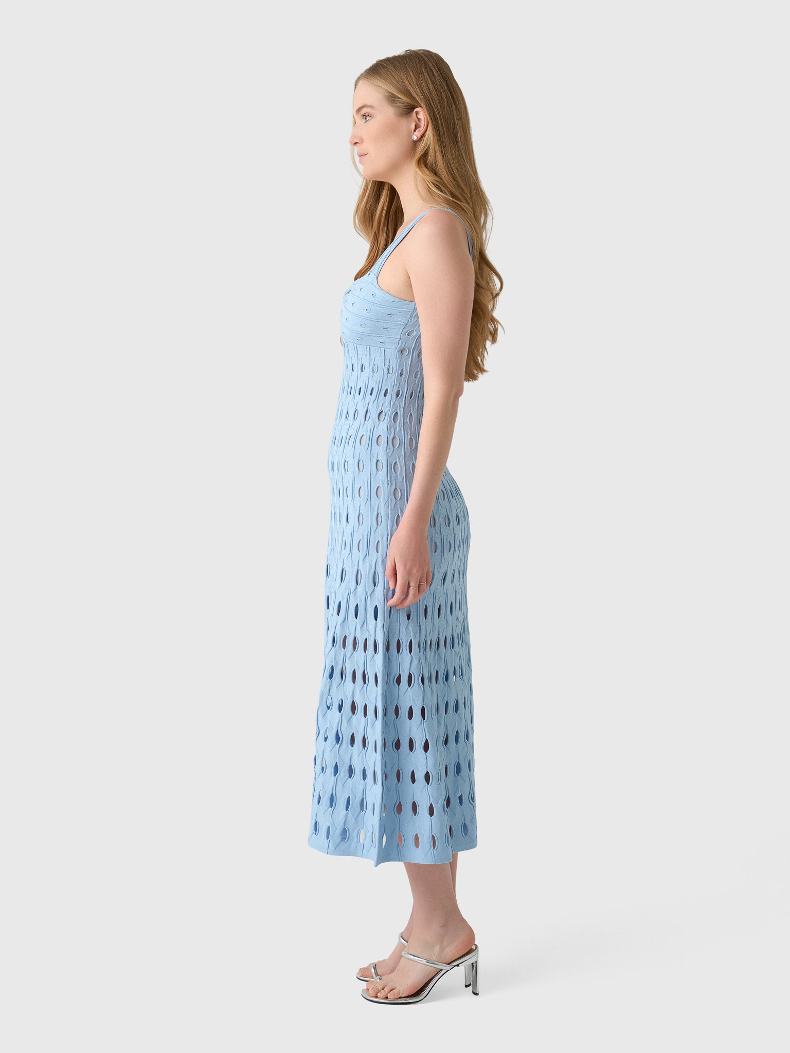Simkhai Women's Christina Knit Midi Dress - Saint Bernard