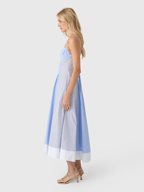 Simkhai Women's Chamberlain Cotton Midi Dress