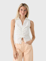 Simkhai Women's Arabella Jacquard Top - Saint Bernard
