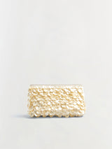 Simkhai Reese Natural Shell Beaded Clutch - Saint Bernard