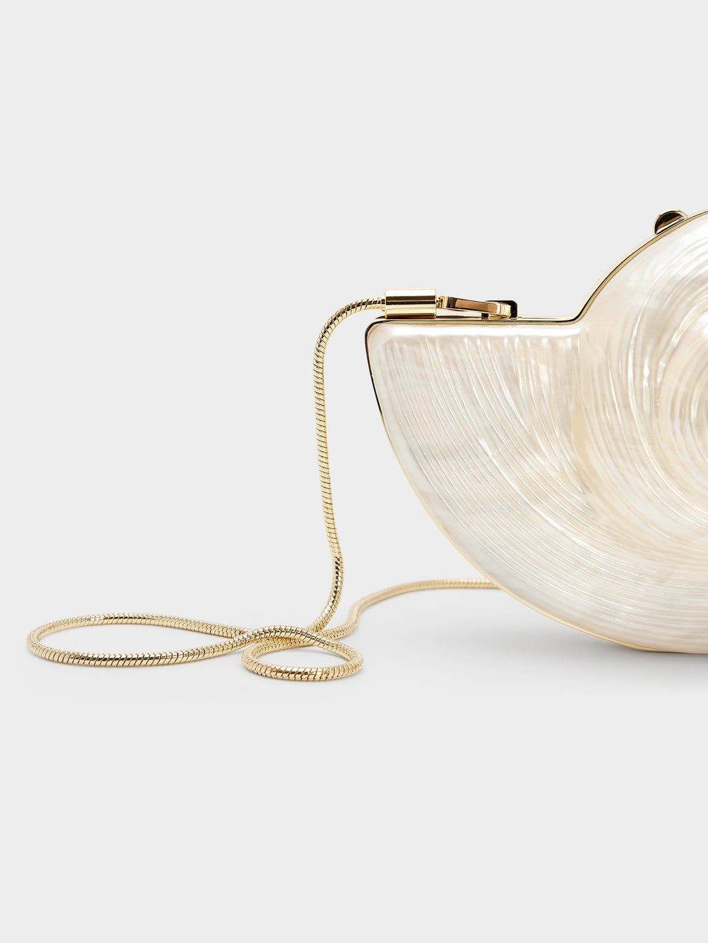 Simkhai Marion Shell Clutch - Saint Bernard