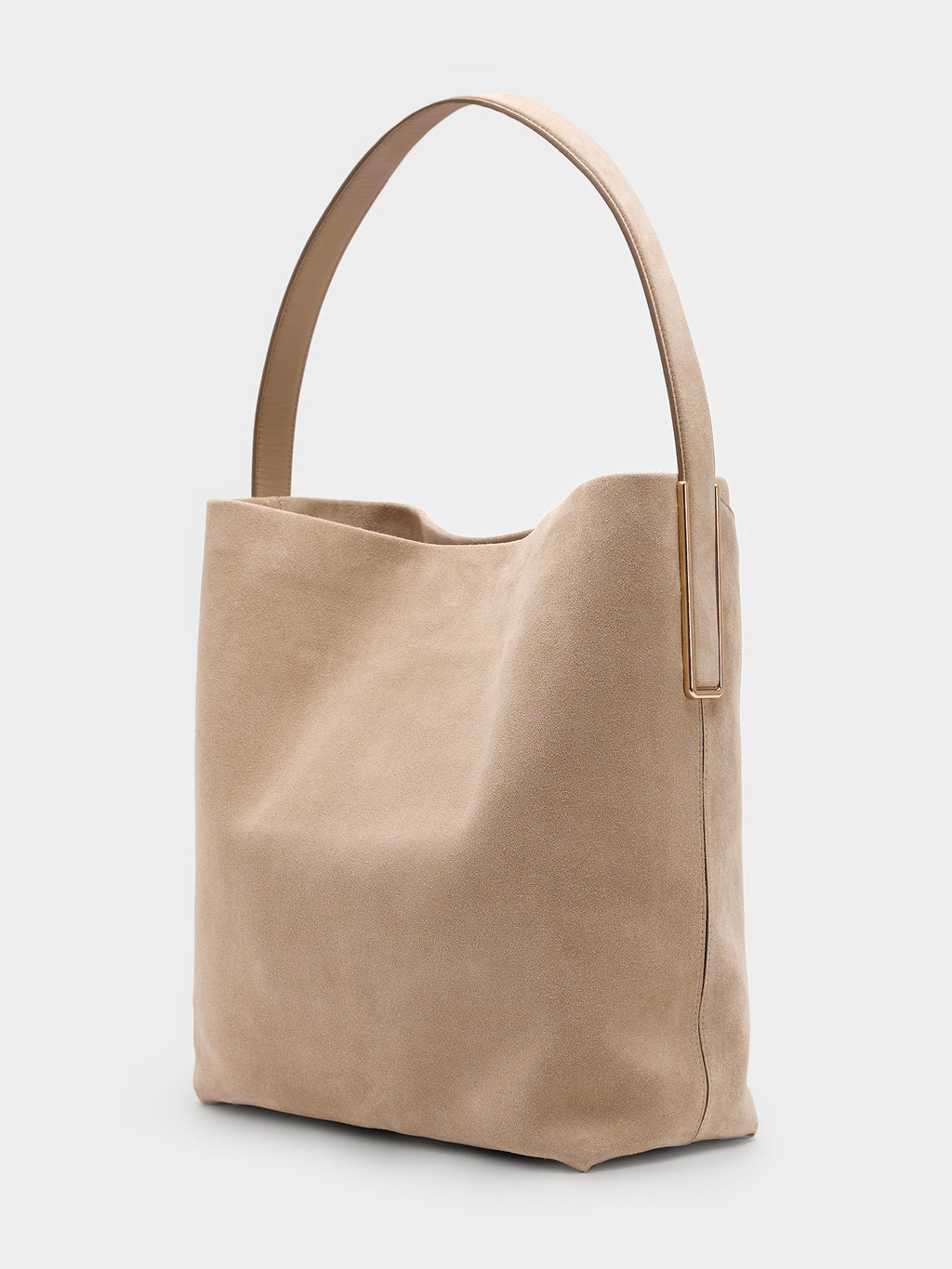 Simkhai Wynn Large Suede Bucket Bag - Saint Bernard