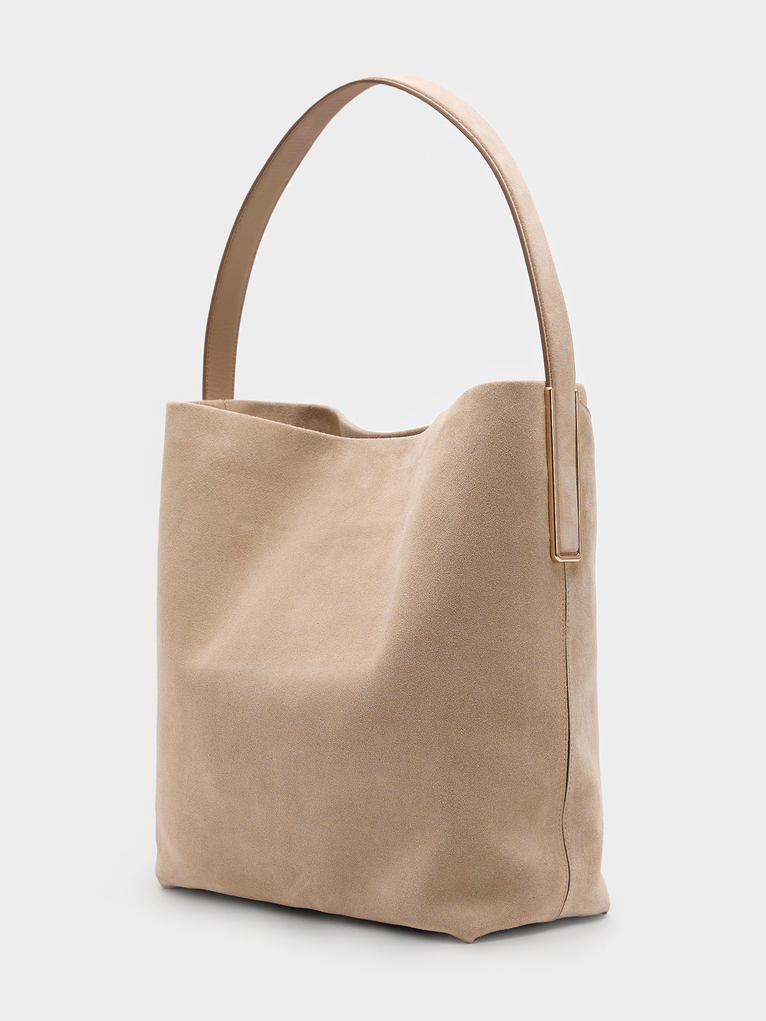 Simkhai Wynn Large Suede Bucket Bag - Saint Bernard