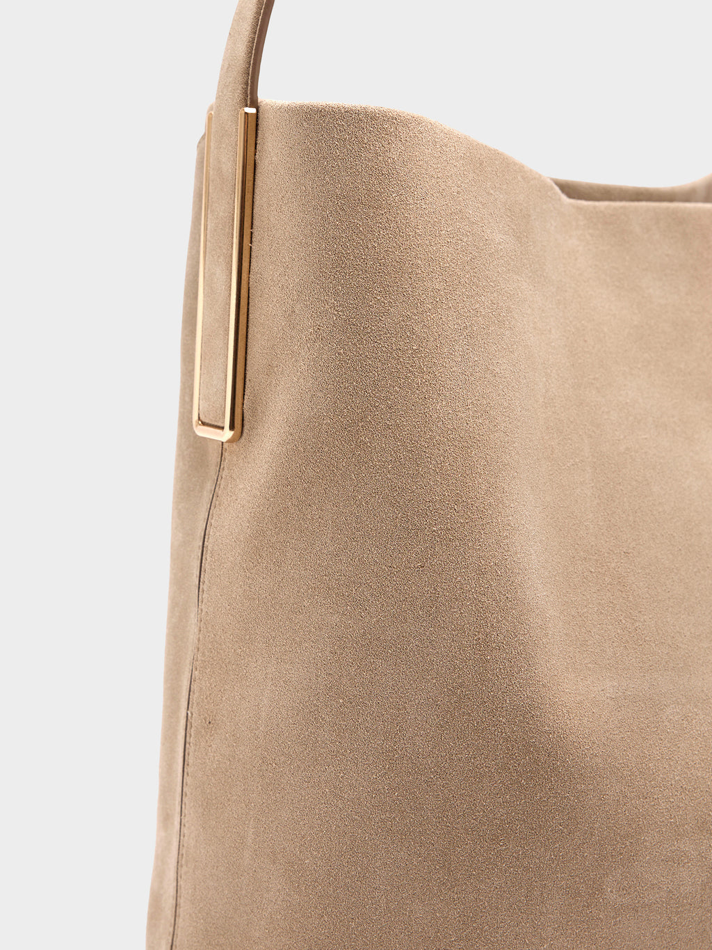 Simkhai Wynn Large Suede Bucket Bag - Saint Bernard