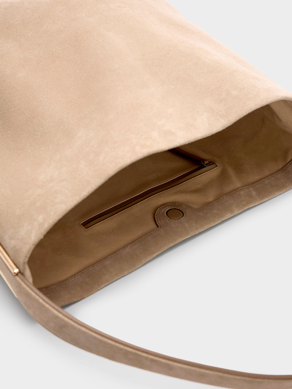 Simkhai Wynn Large Suede Bucket Bag - Saint Bernard