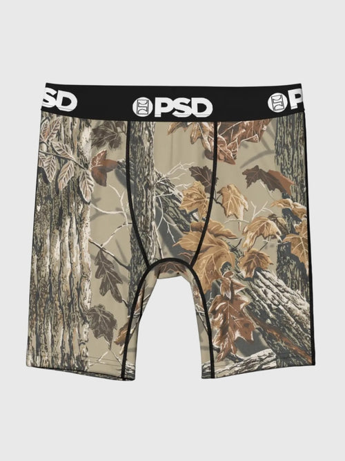 PSD Boys' Realtree Xtra Grey Boxer Brief