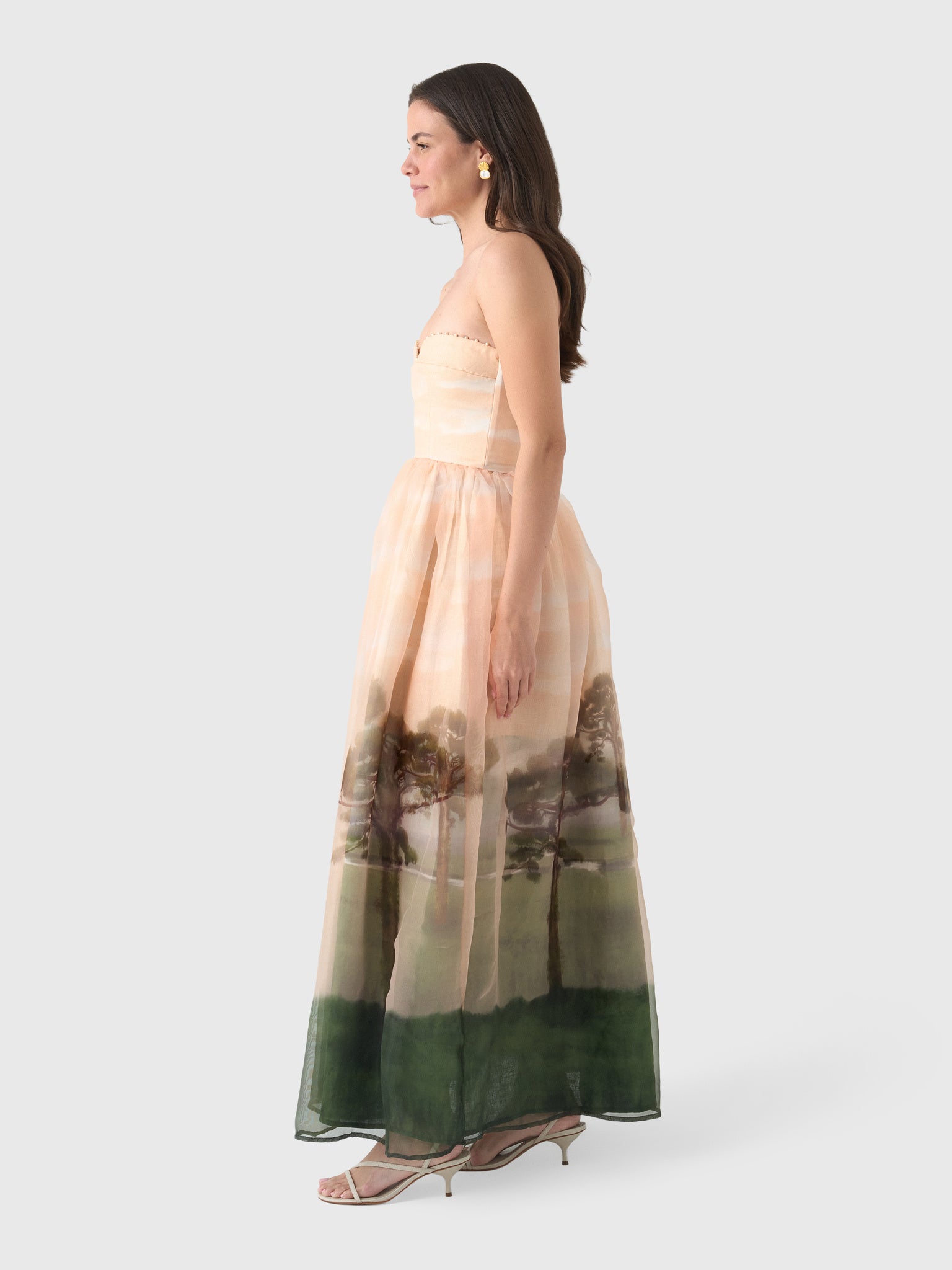 Agua By Agua Bendita Women's Tonia Paraiso Maxi Dress - Saint Bernard