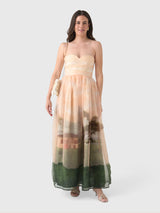Agua By Agua Bendita Women's Tonia Paraiso Maxi Dress - Saint Bernard