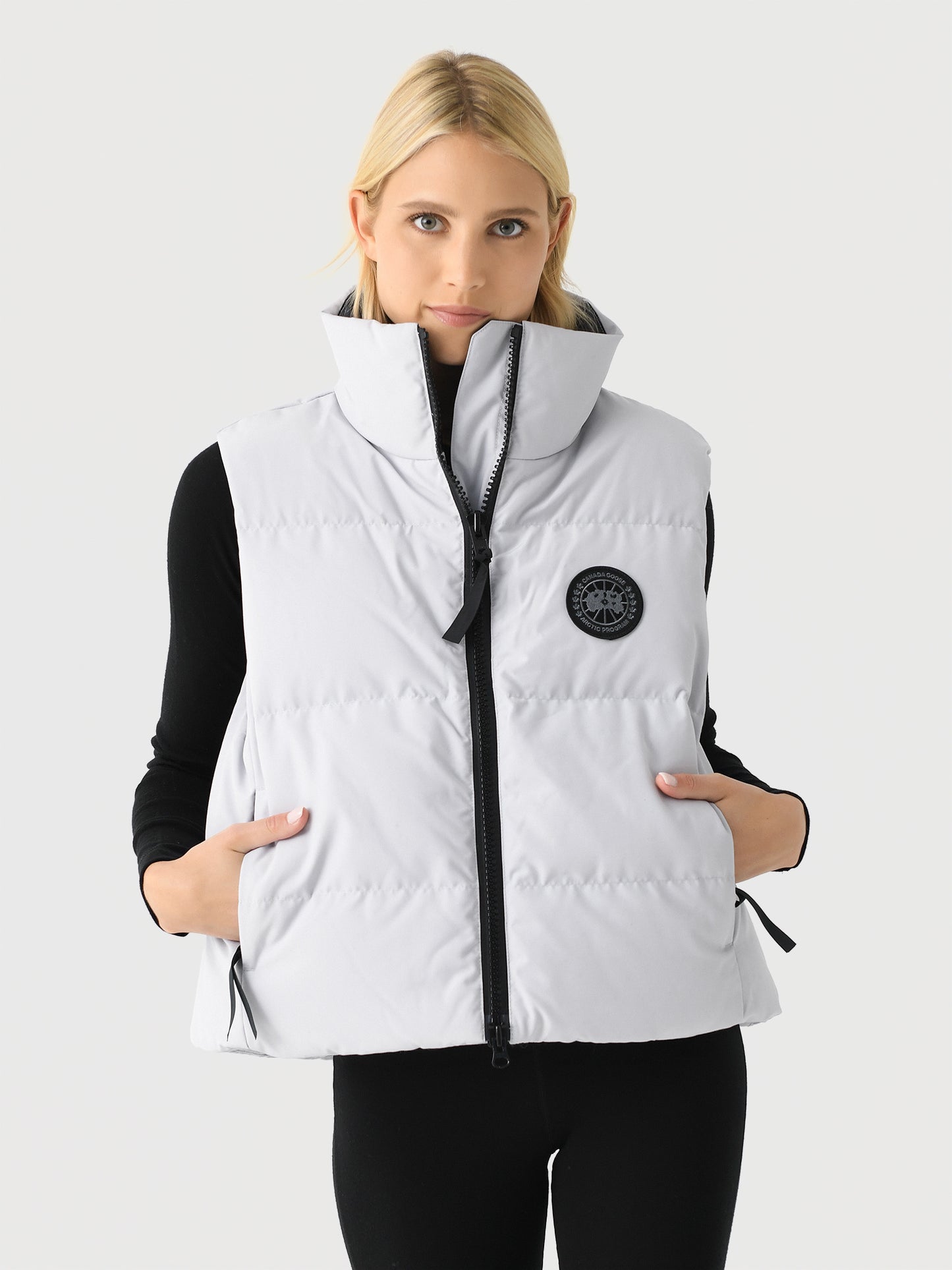 Canada Goose Women's Grandview Cropped Vest Saint Bernard