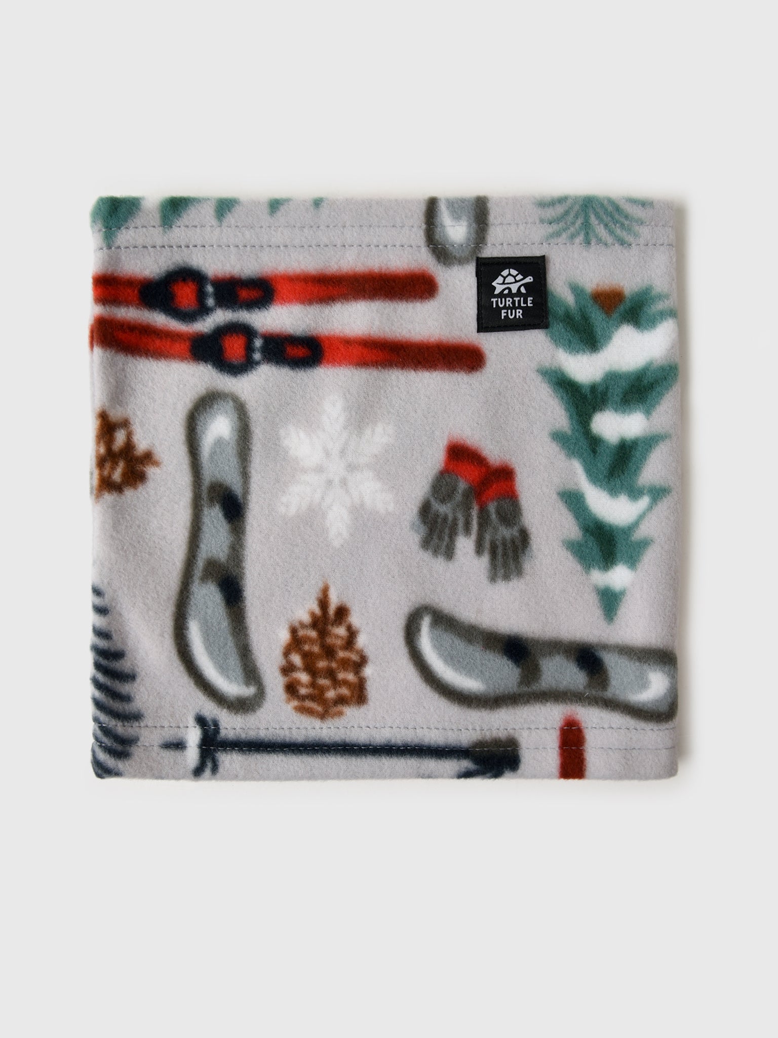 Turtle Fur Kids' Playful Prints Fleece Neck Warmer - Saint Bernard