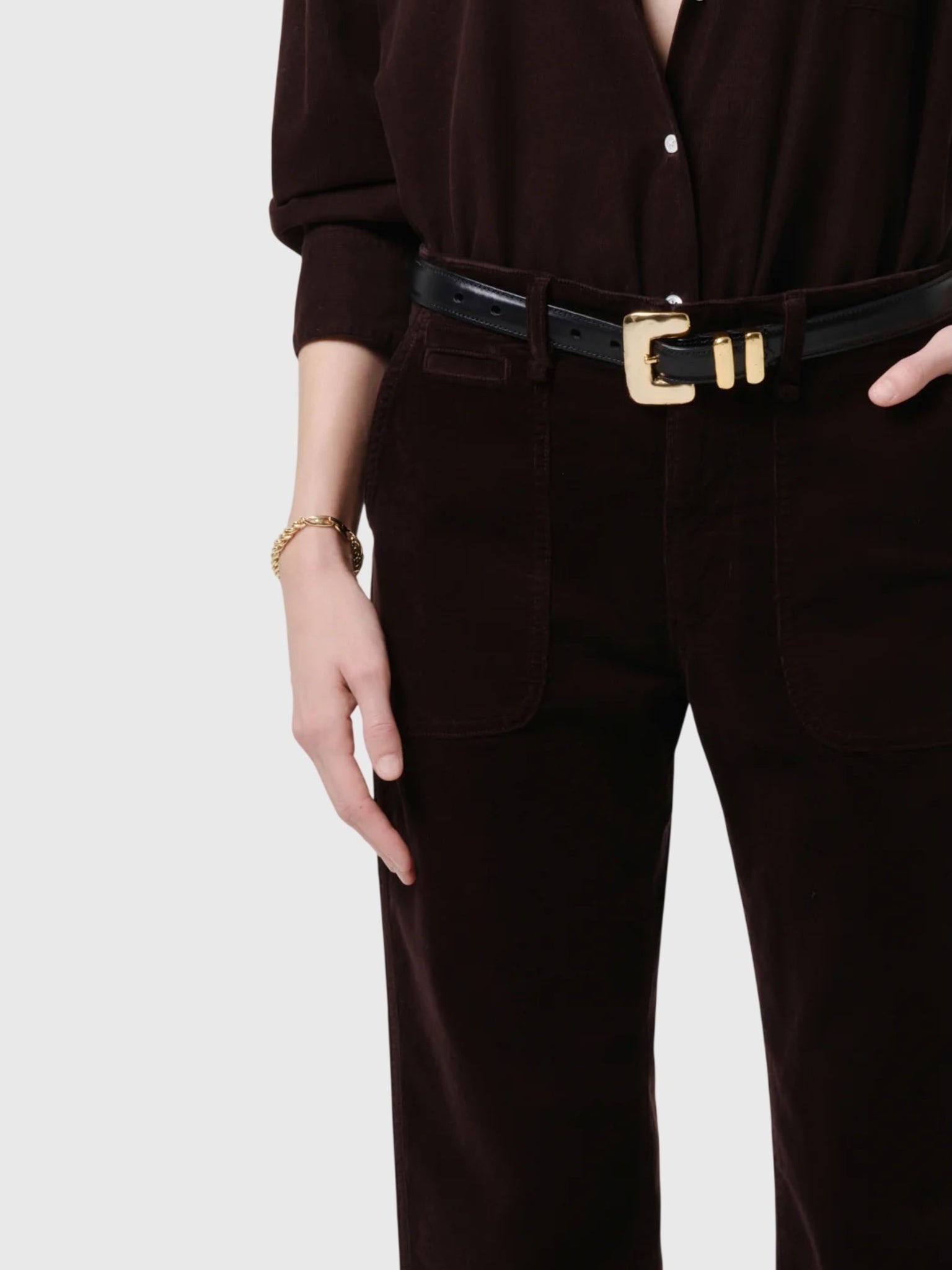 Citizens Of Humanity Women's Winslow Utility Corduroy Pant - Saint Bernard