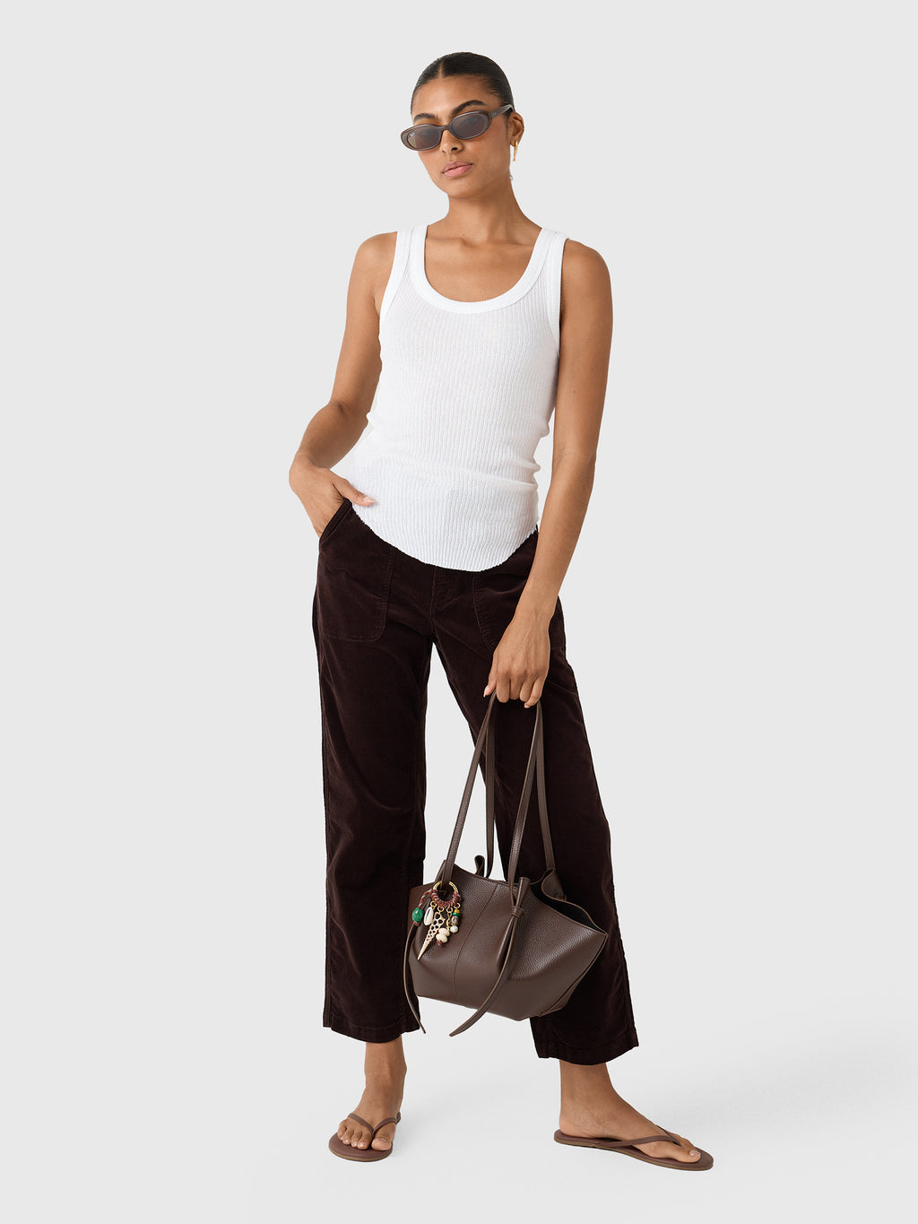 Citizens Of Humanity Women's Winslow Utility Corduroy Pant - Saint Bernard