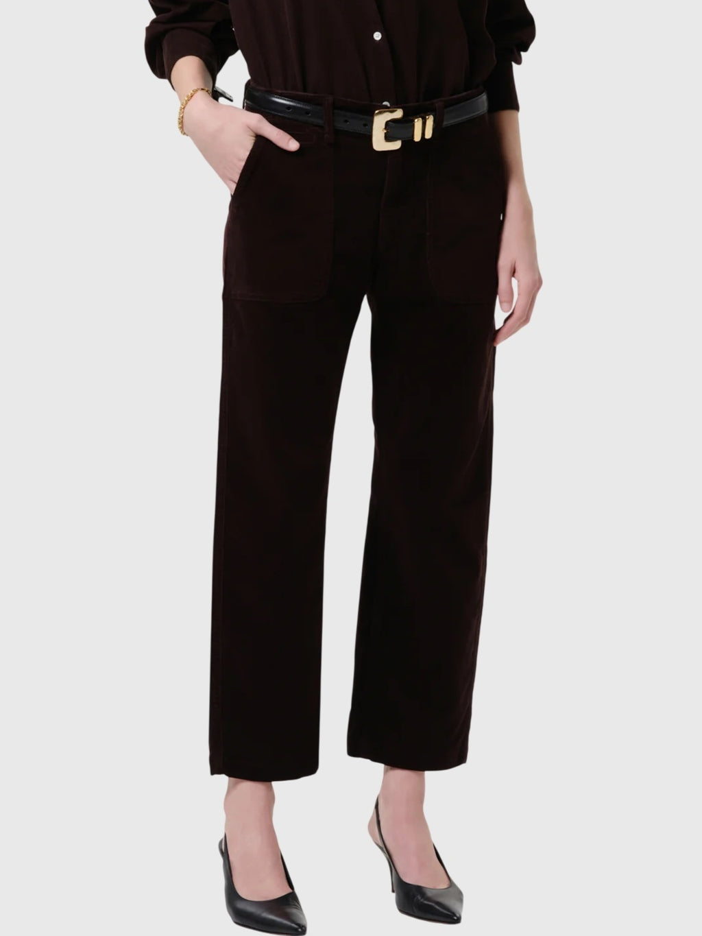 Citizens Of Humanity Women's Winslow Utility Corduroy Pant - Saint Bernard