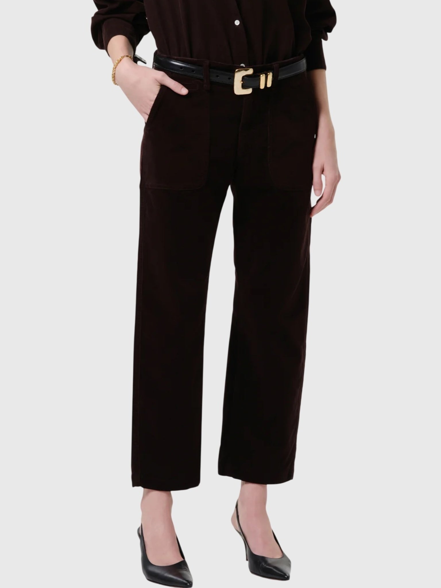 Citizens Of Humanity Women's Winslow Utility Corduroy Pant - Saint Bernard