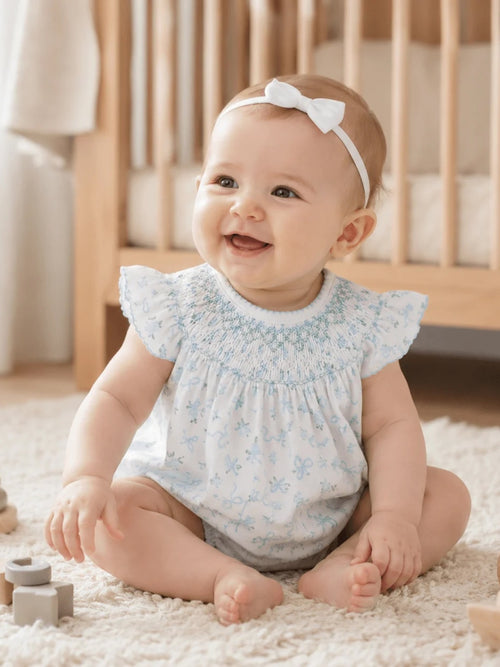 Magnolia Baby Baby Girls' Eloise's Classics Bishop Bubble