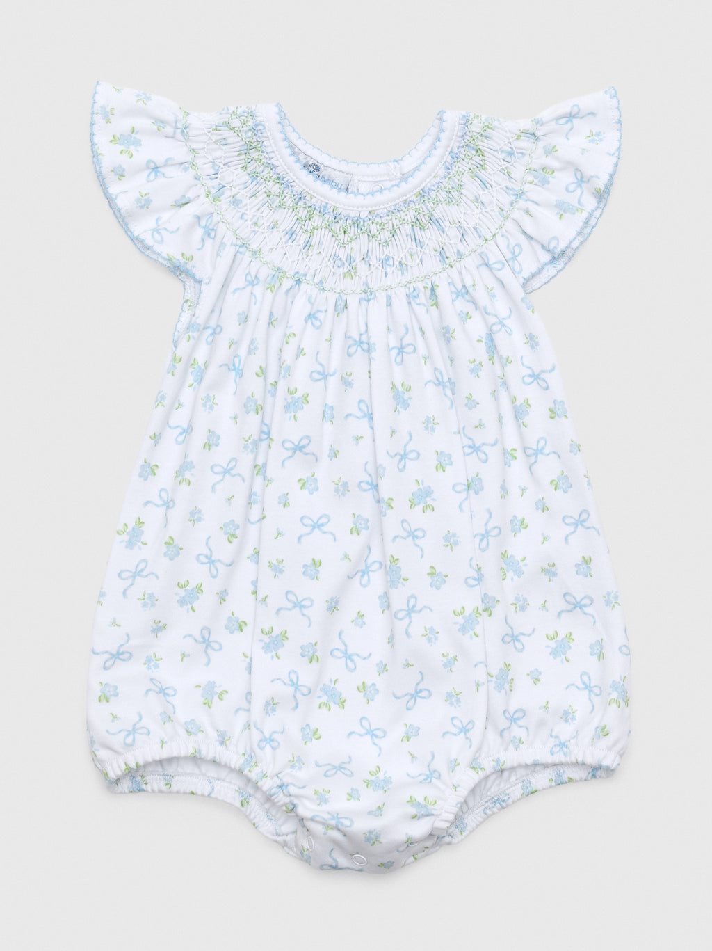 Magnolia Baby Baby Girls' Eloise's Classics Bishop Bubble - Saint Bernard
