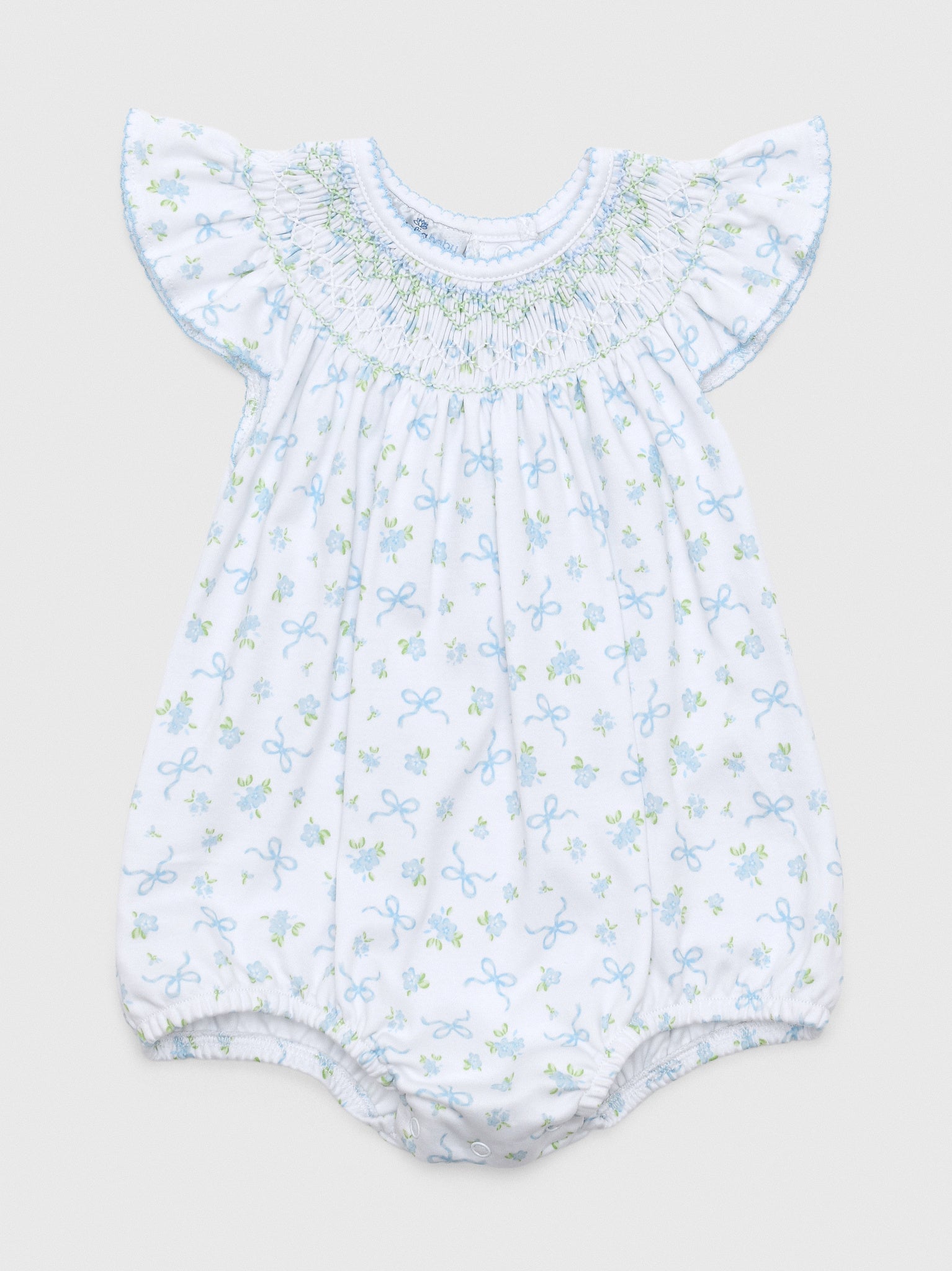 Magnolia Baby Baby Girls' Eloise's Classics Bishop Bubble - Saint Bernard