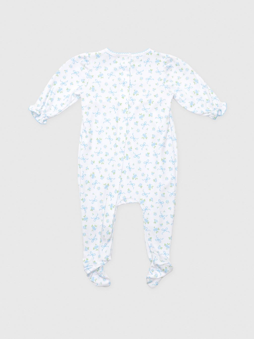 Magnolia Baby Baby Girls' Eloise's Classics Smocked Footie - Saint Bernard