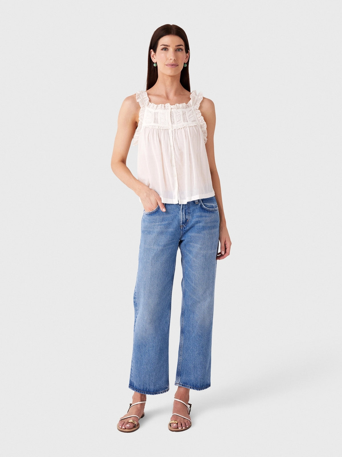 Citizens Of Humanity Women's Faye Vintage Straight Jean - Saint Bernard