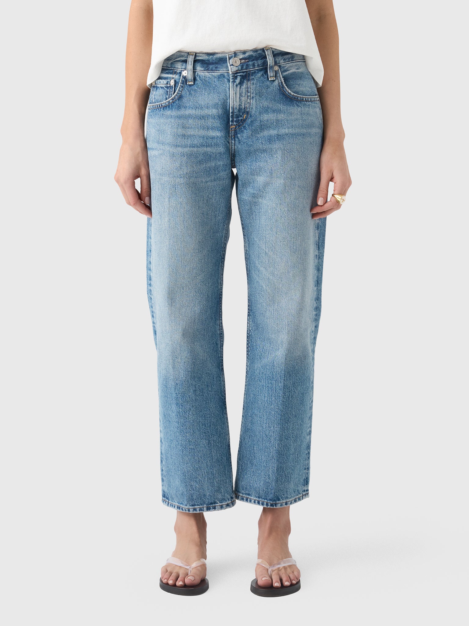 Citizens Of Humanity Women's Faye Vintage Straight Jean - Saint Bernard